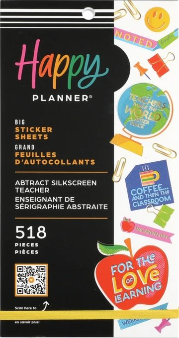 Abstract Silkscreen Teacher — cover