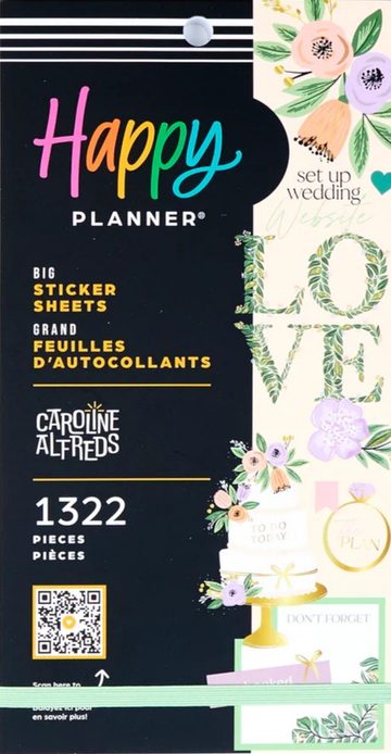 Caroline Alfreds x Happy Planner - Garden Wedding - Big — cover