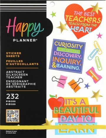 Abstract Silkscreen Teacher Large — cover