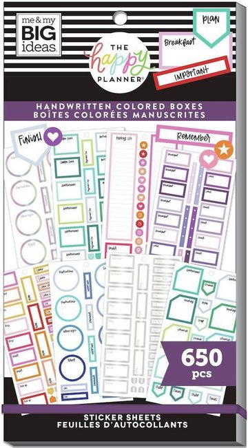 Handwritten Colored Boxes — cover