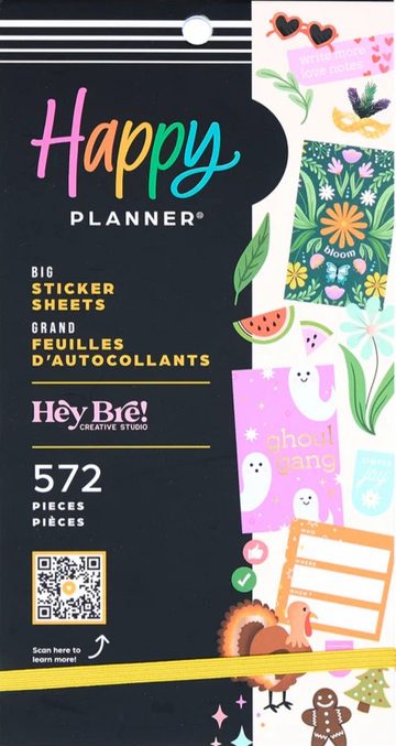 Hey Bre! x Happy Planner - Seasons of Joy - Big — cover