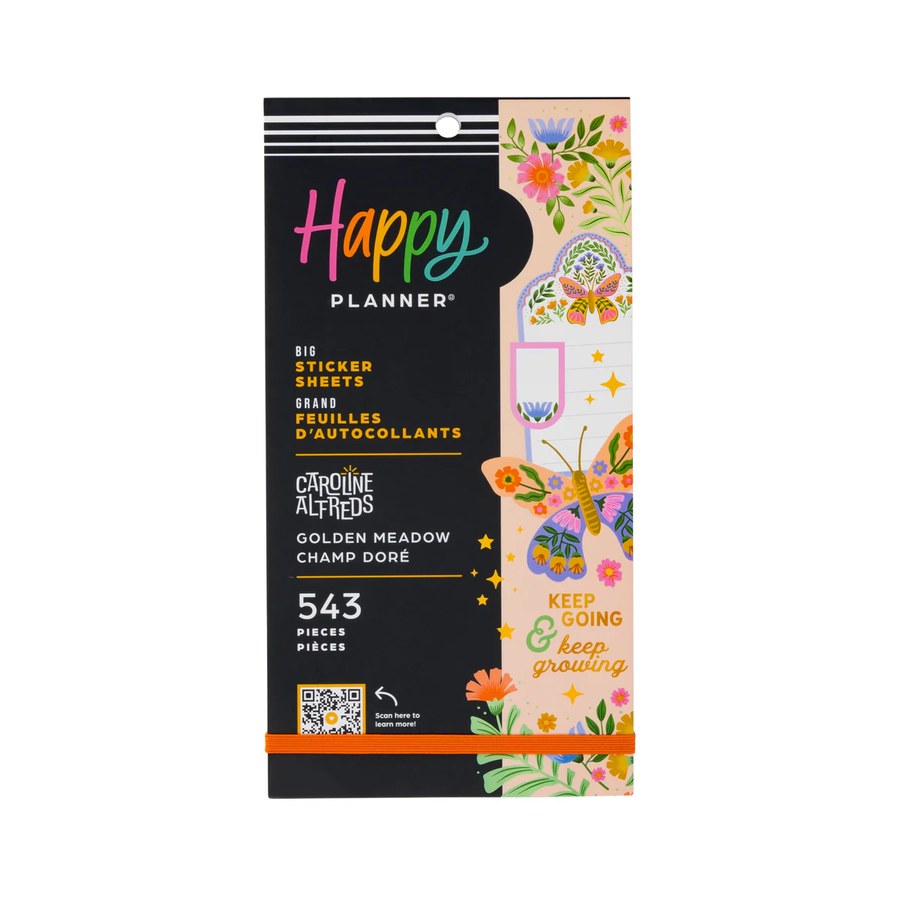 Caroline Alfreds x Happy Planner - Golden Meadow - Big — cover