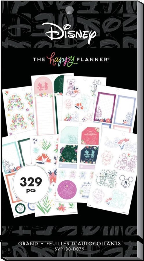 Disney's Mickey Mouse & Minnie Mouse Florals Big — cover