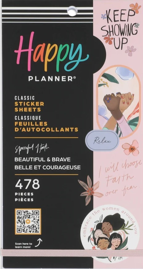 Spoonful of Faith x Happy Planner - Beautiful and Brave — cover