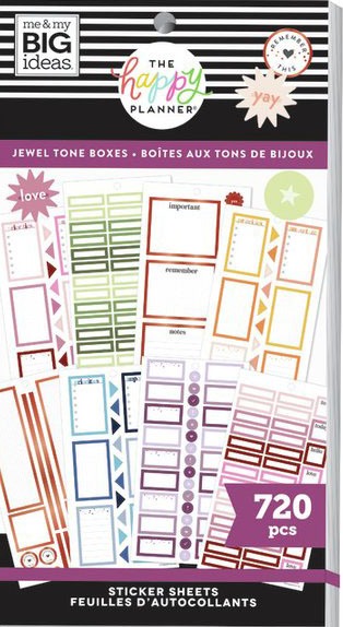 Jewel Tone Colorful Boxes — cover