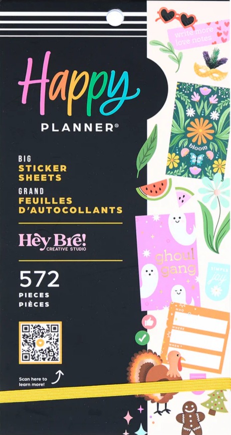 Hey Bre! x Happy Planner - Seasons of Joy - Big — cover