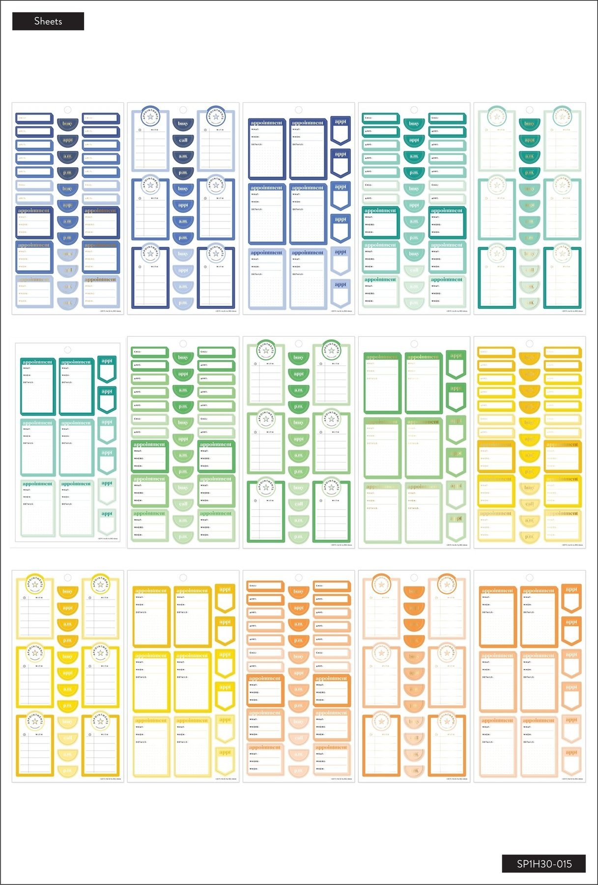 Appointments — cover