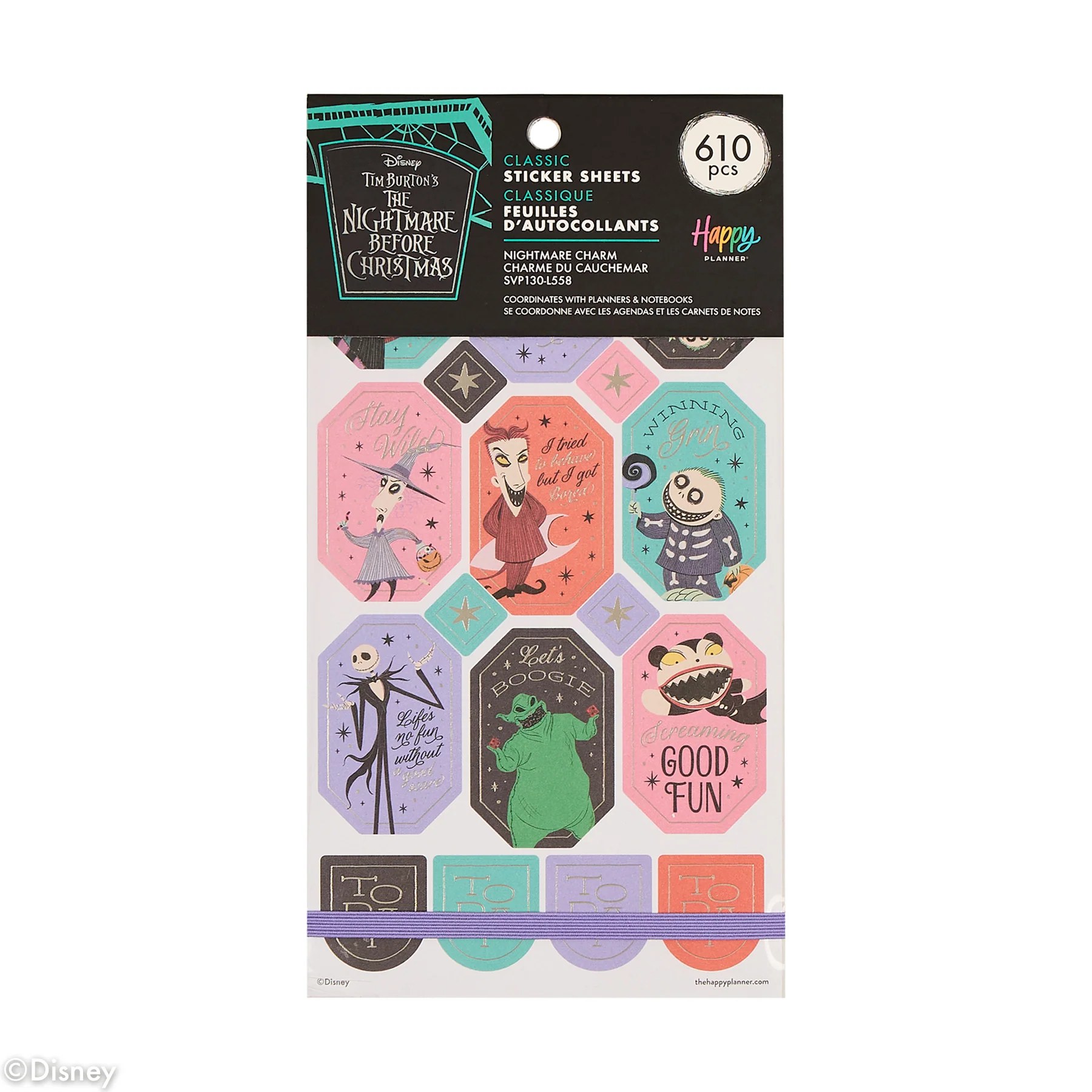 Disney Tim Burton's The Nightmare Before Christmas Charm — cover